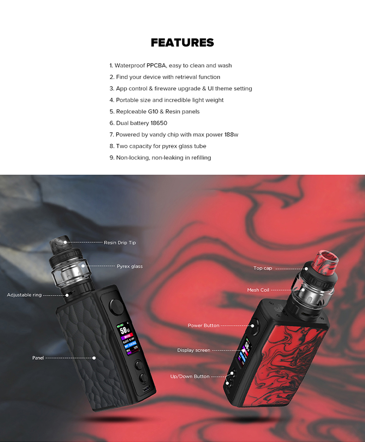 Vandy Vape Swell Waterproof Starter Kit Vandy Vape Swell Waterproof Starter Kit