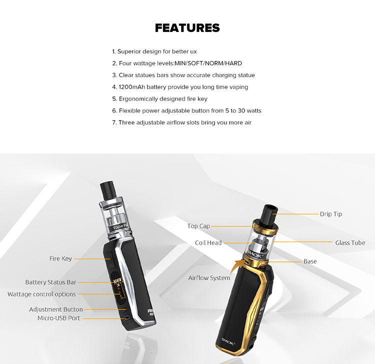 Smok Priv N19 Pod System Kit Smok Priv N19 Pod System Kit
