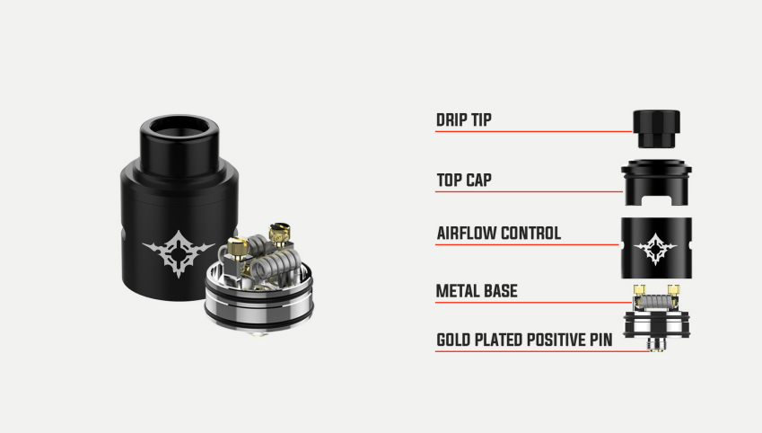 Rincoe MANTO Mini RDA 90W Starter Kit