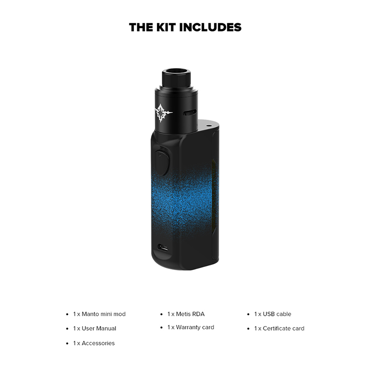 Rincoe MANTO Mini RDA 90W Starter Kit Rincoe MANTO Mini RDA 90W Starter Kit