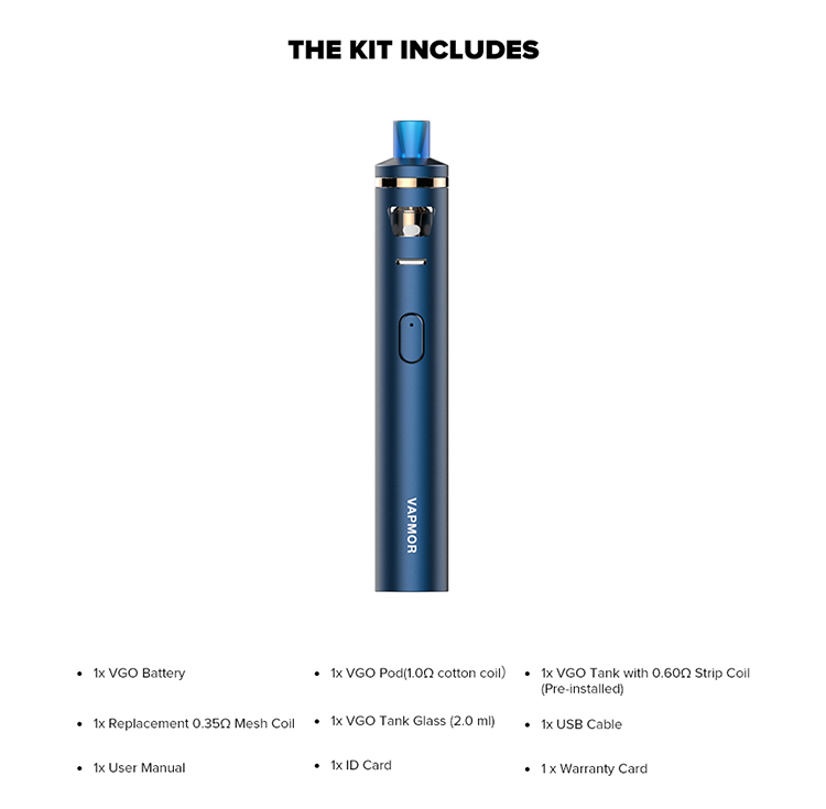 Vapmor VGO 2-in-1 Vape Pen Kit