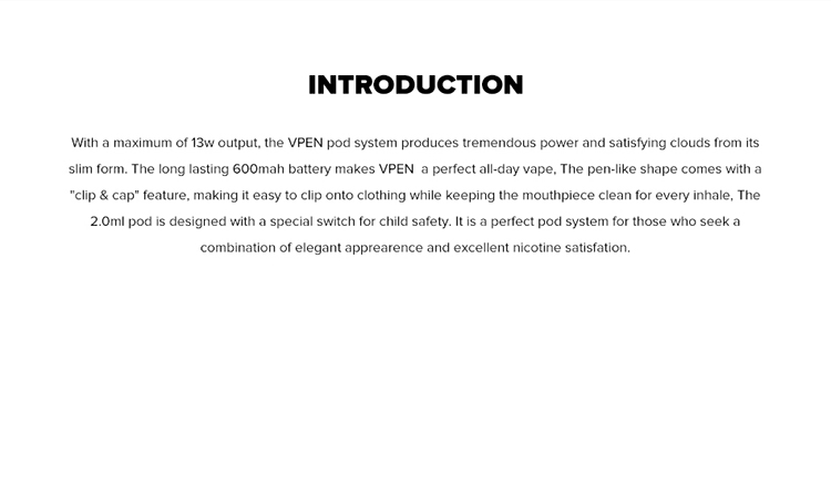 Vapmor VPEN Vape Pen Kit Vapmor VPEN Vape Pen Kit