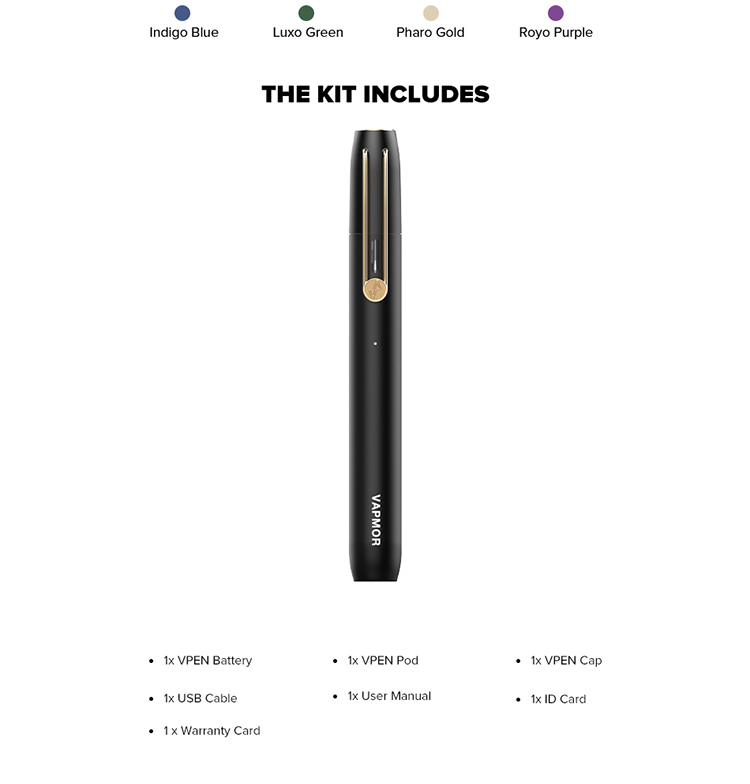 Vapmor VPEN Vape Pen Kit Vapmor VPEN Vape Pen Kit