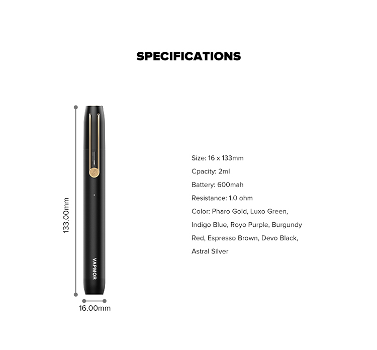 Vapmor VPEN Vape Pen Kit Vapmor VPEN Vape Pen Kit