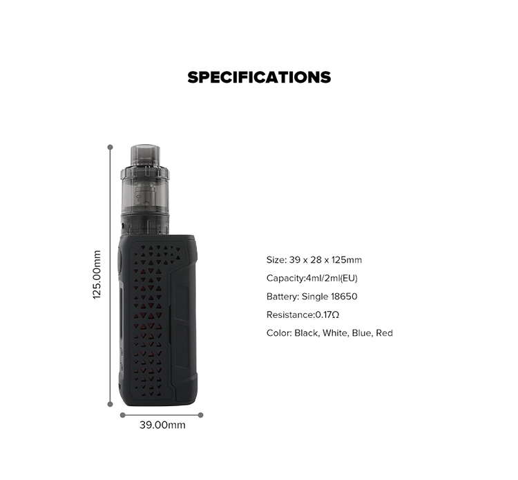 Teslacigs WYE II 86W Starter Kit Teslacigs WYE II 86W Starter Kit