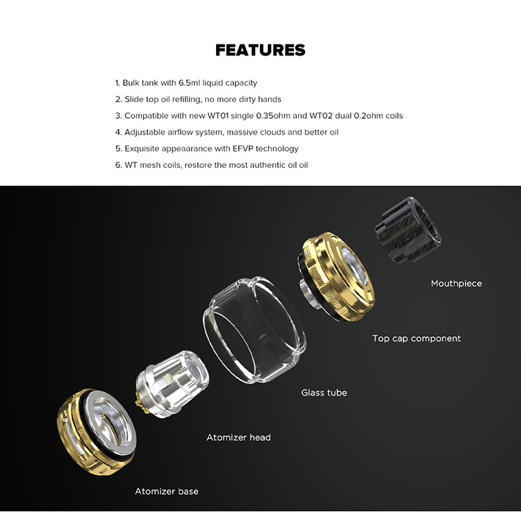 Wismec TROUGH Sub Ohm Tank 