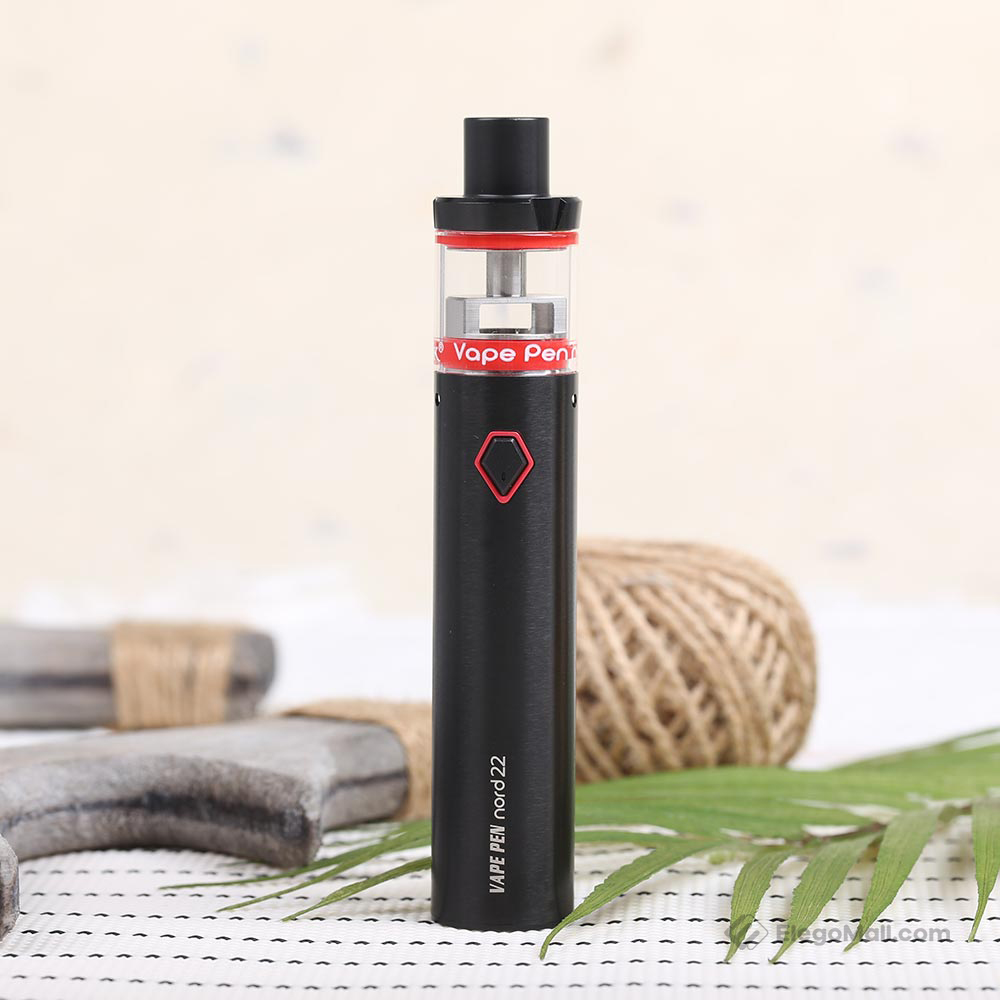 SMOK Nord 19 Kit comes with a built-in 1300mAh battery while built-in 2000m...