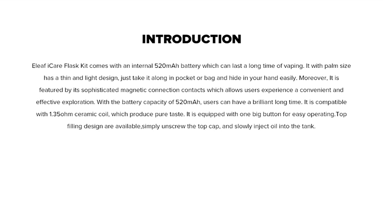 Eleaf iCare Flask Kit 