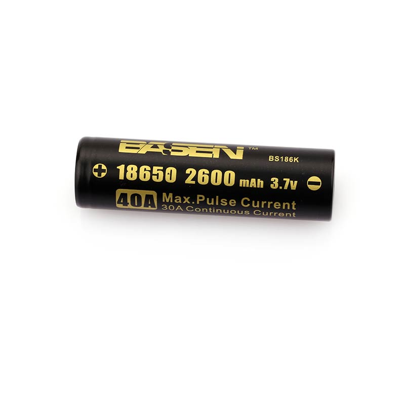 Basen 186K Max 40A 18650 Battery (Order Separately) (2pcs/pack)