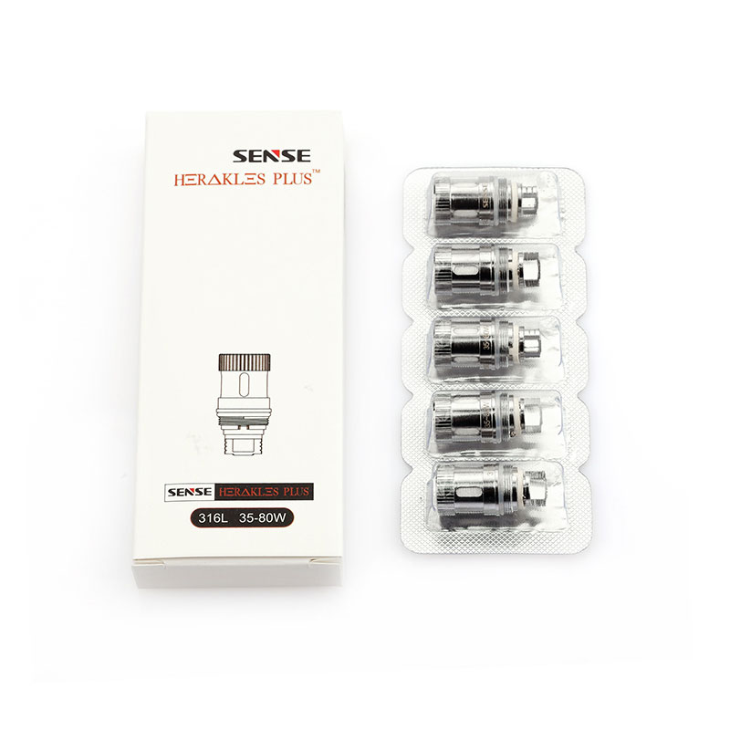 Sense Herakles V2/Plus 0.2ohm 316L Triple Coils (35-80W) (5 pcs)