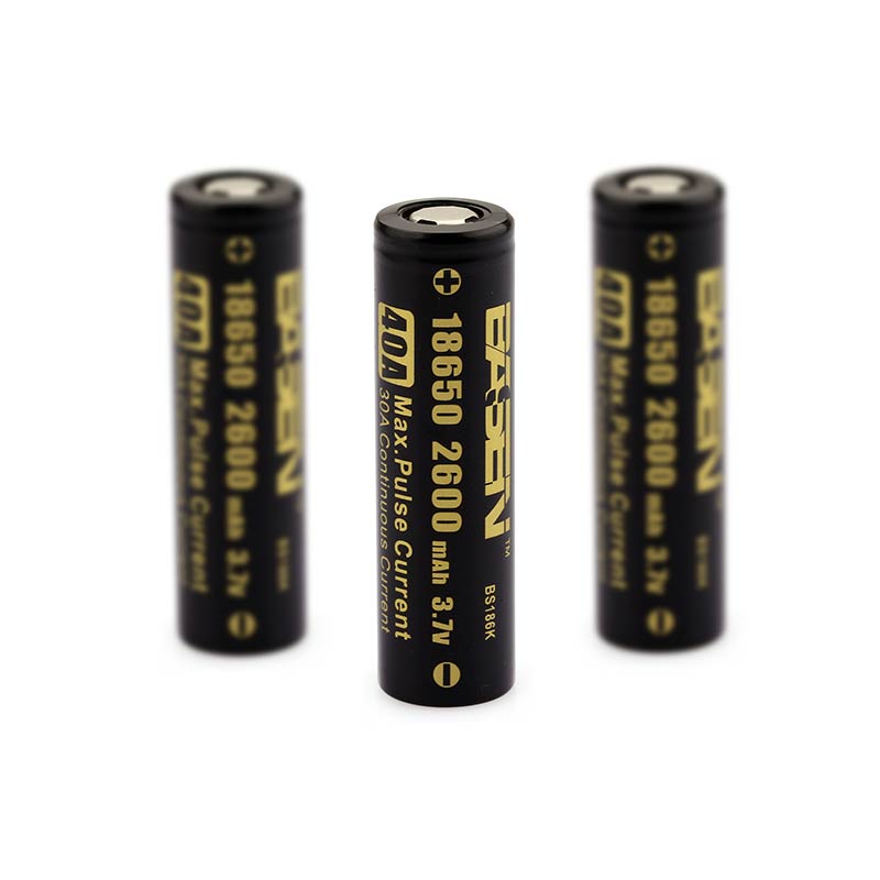 Basen 186K Max 40A 18650 Battery (Order Separately) (2pcs/pack)