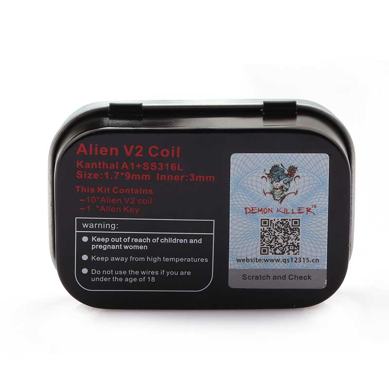Demon Killer Prebuilt Wire Alien V2 0.25ohm 10pcs