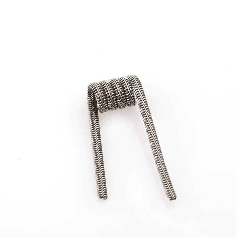 Super Kanthal A1 Coil Alambre de Calefacción para RBA / RDA / RTA Atomizadores Reconstruibles Demon Killer Pre Hechas Alien V2 Bobina 10PCS Vape Coil 1PCS Silicone Band