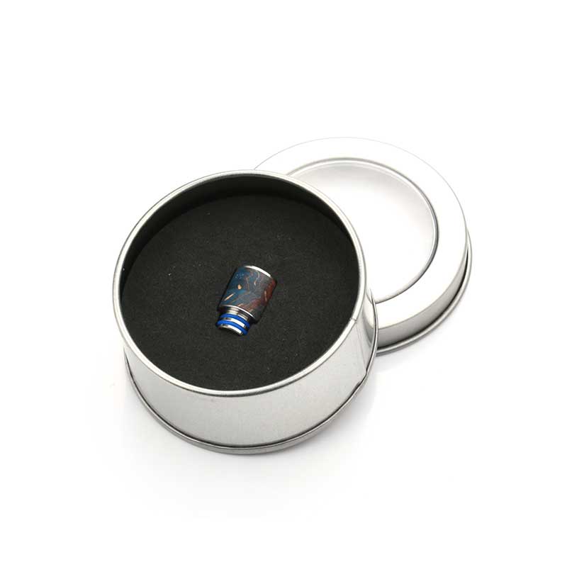 Arctic Dolphin Stabilized Wood 510 Drip Tip Random Color