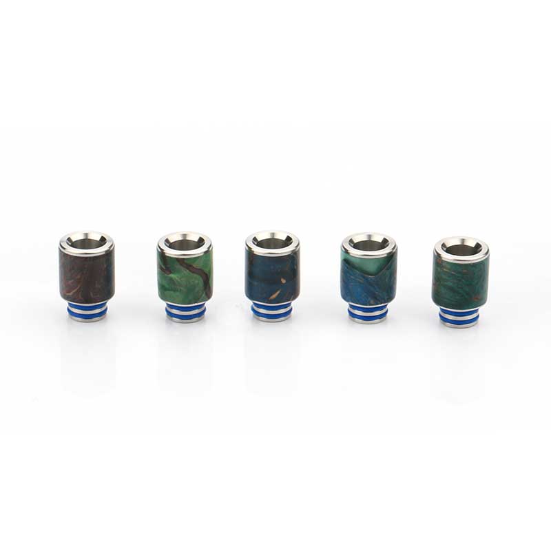 Arctic Dolphin Stabilized Wood 510 Drip Tip