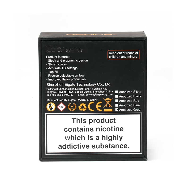 Aspire Zelos 50W Kit - 2.0ml & 2500mah