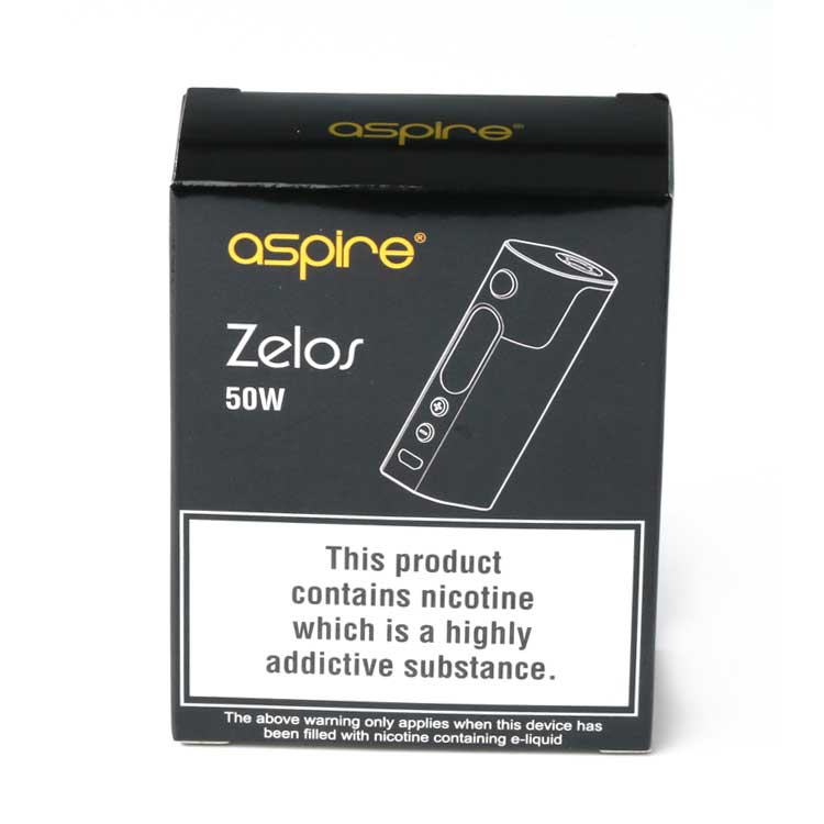 Aspire Zelos 50W Mod - 2500mah