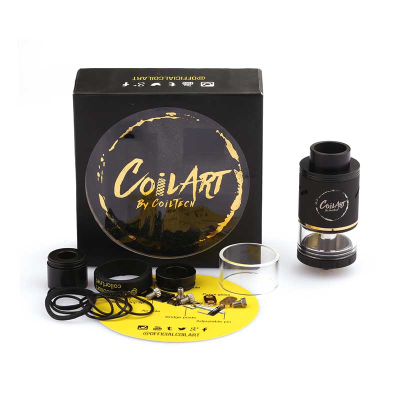 CoilART Azeroth RDTA Tank Atomizer - 4.0ml