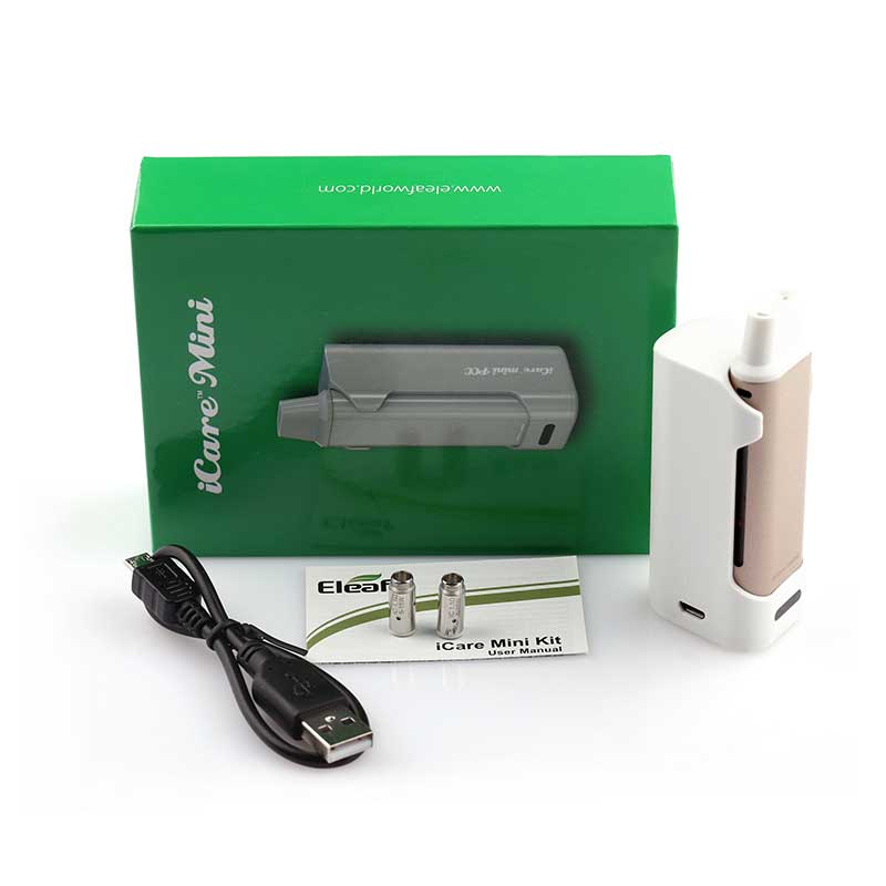  Eleaf iCare Mini Quick Starter Full Kit with iCare Mini PCC Charger - 1.3ml & 320mah