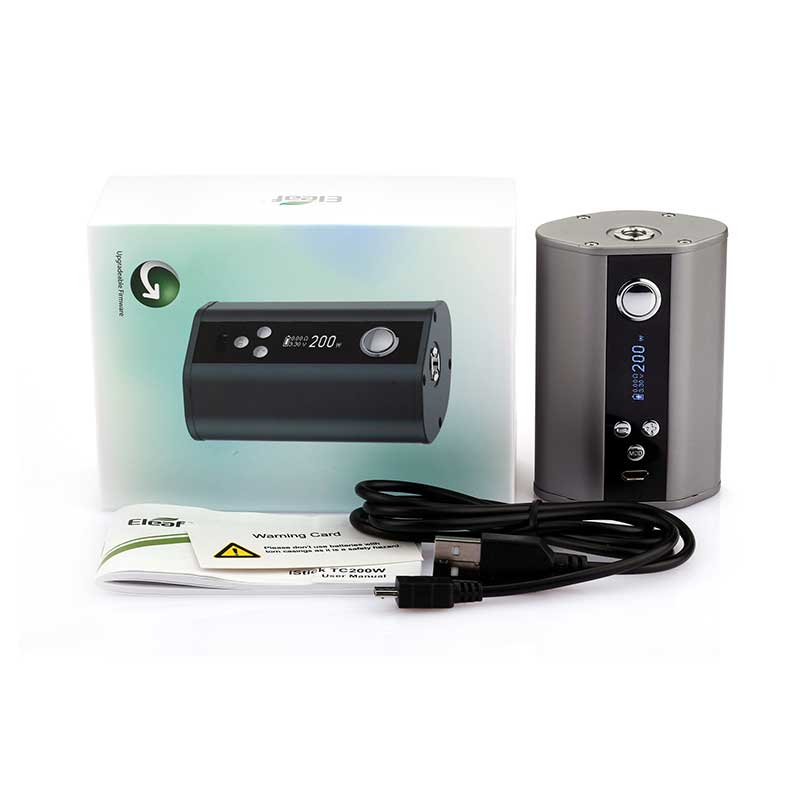 Eleaf iStick TC 200W VW/VT-Ni/VT-Ti/VT-SS316/TCR Mod Without 18650