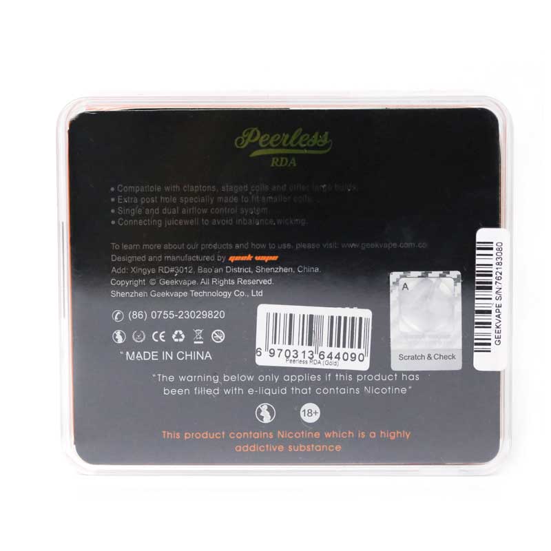 GeekVape Peerless RDA Tank