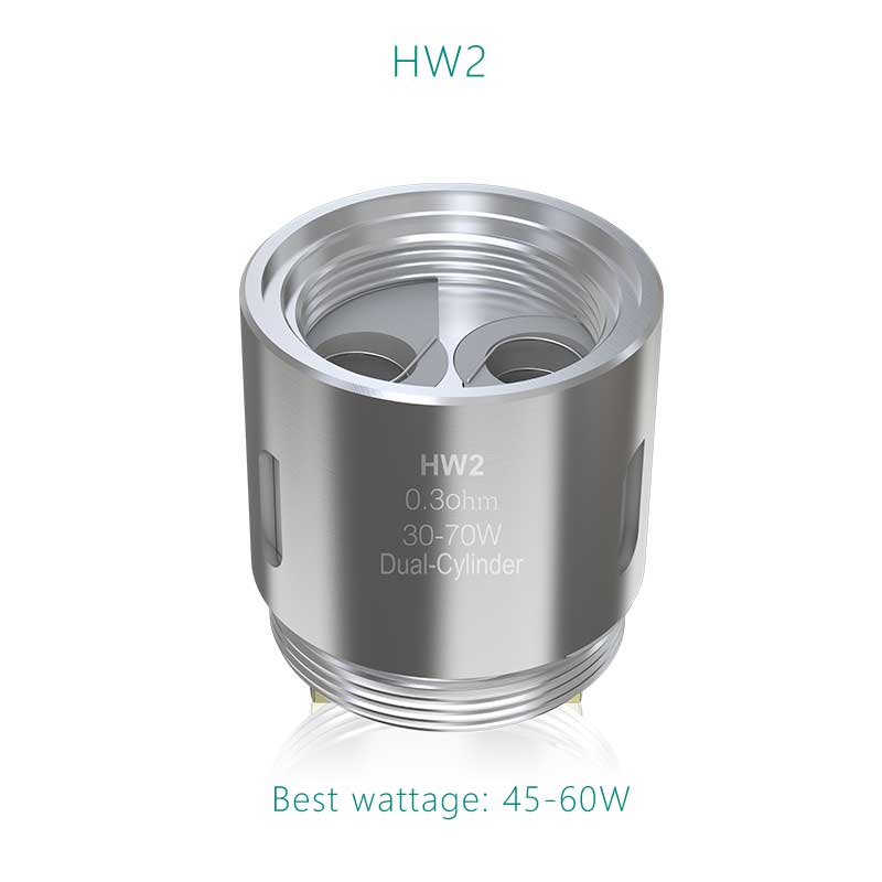 Eleaf HW2 Dual-Cylinder 0.3ohm Head for Ello/Ello Mini/Mini XL Atomizer (5pcs/pack)