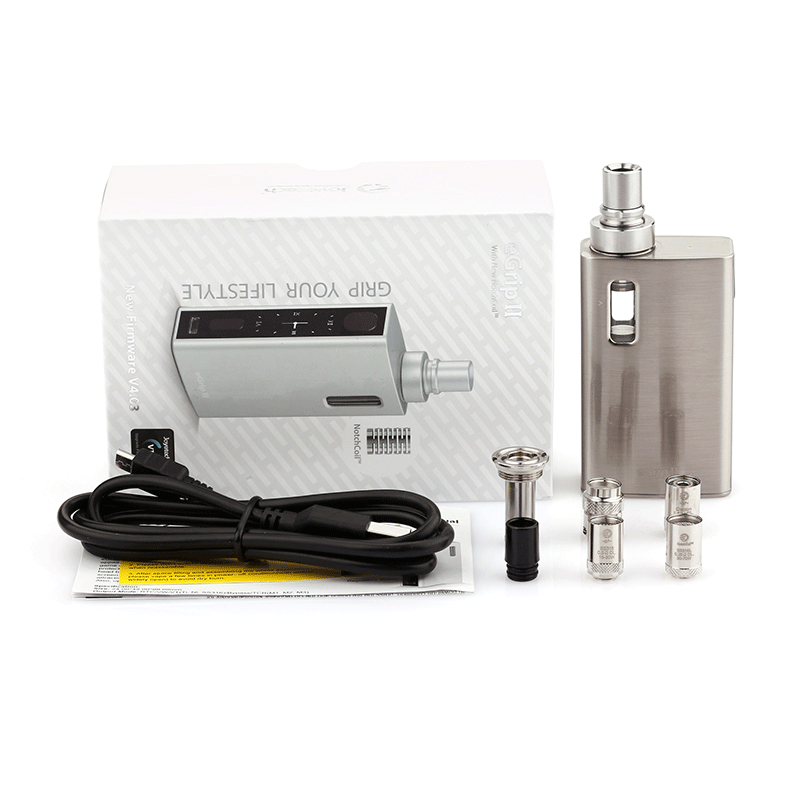 Joyetech eGrip 2 Kit Combines Clock Screen and New Game Mode - 2.0ml EU Version