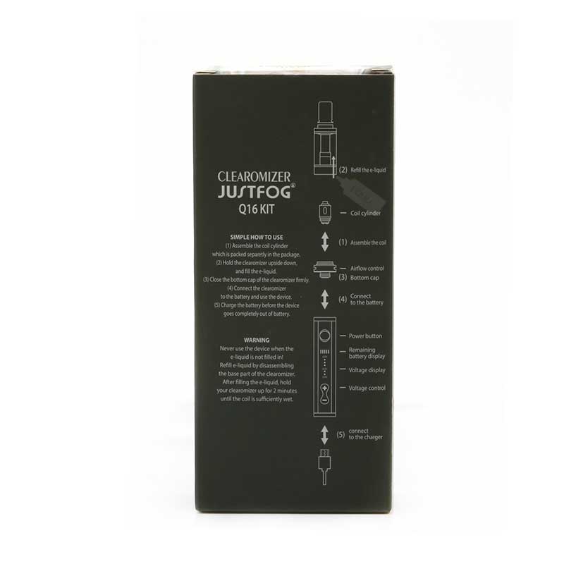 Justfog Q16 Starter Kit - 2.0ml & 900mah