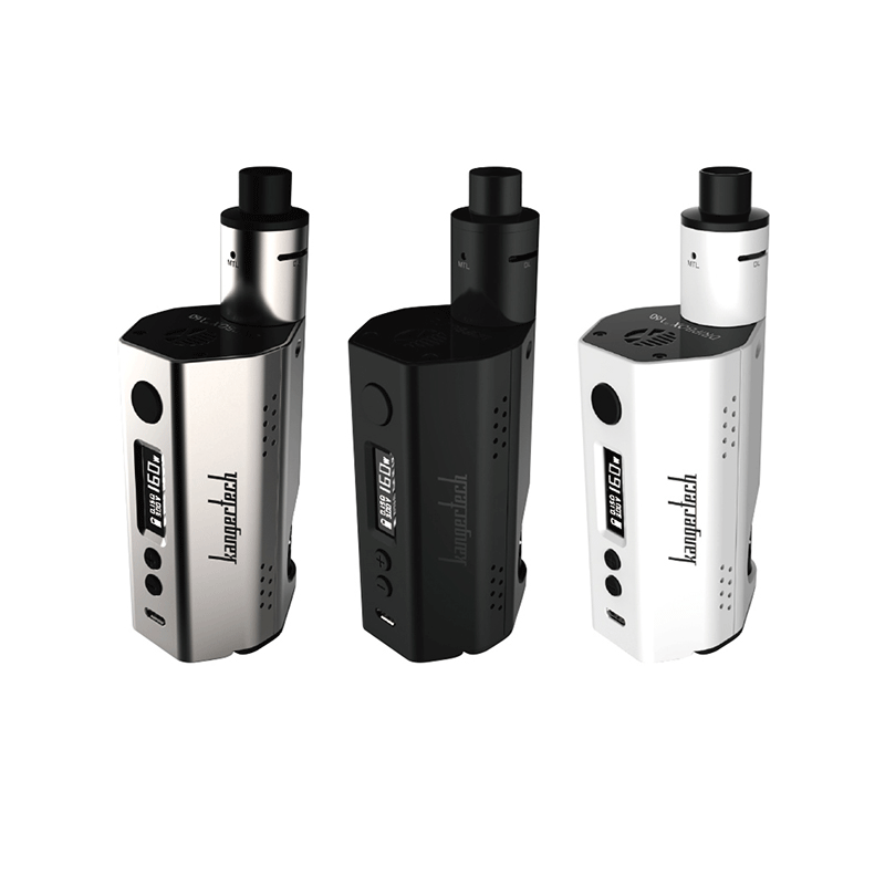 Kanger DRIPBOX 160W TC Kit with the MTL & DL Drip Tip