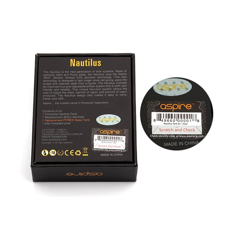 Aspire Nautilus BVC Clearomizer - 5ml