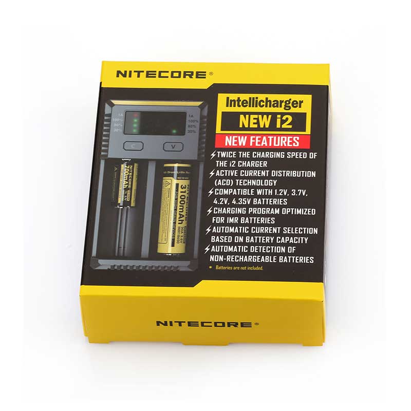 Nitecore Intellicharger i2 V2 2-Slot Charger