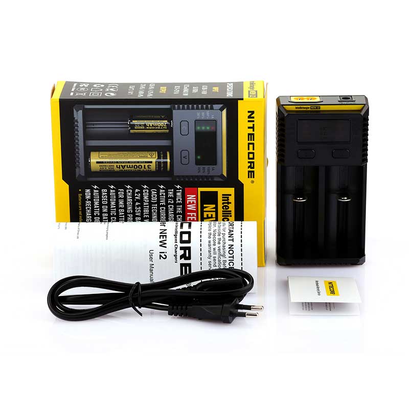 Nitecore Intellicharger i2 V2 2-Slot Charger