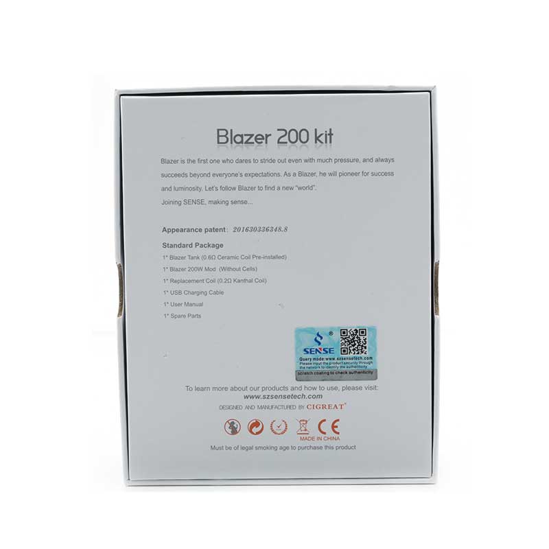 Sense Blazer 200 Kit - 6.0ml