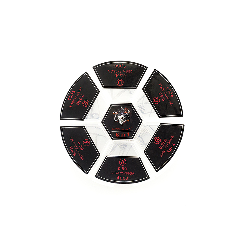 Demon Killer Flame Coils 6 in 1 Box Wires (24pcs/pack)