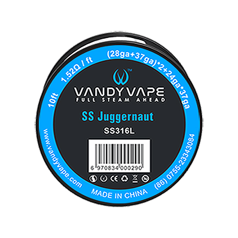 Vandy Vape Resistance Wire Juggernaut SS316L Vape Wires IW