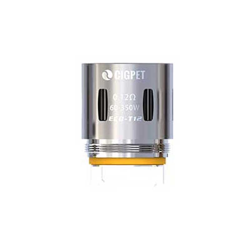 CIGPET ECO-T12 Coils 0.12ohm for ECO12 (3pcs/pack)
