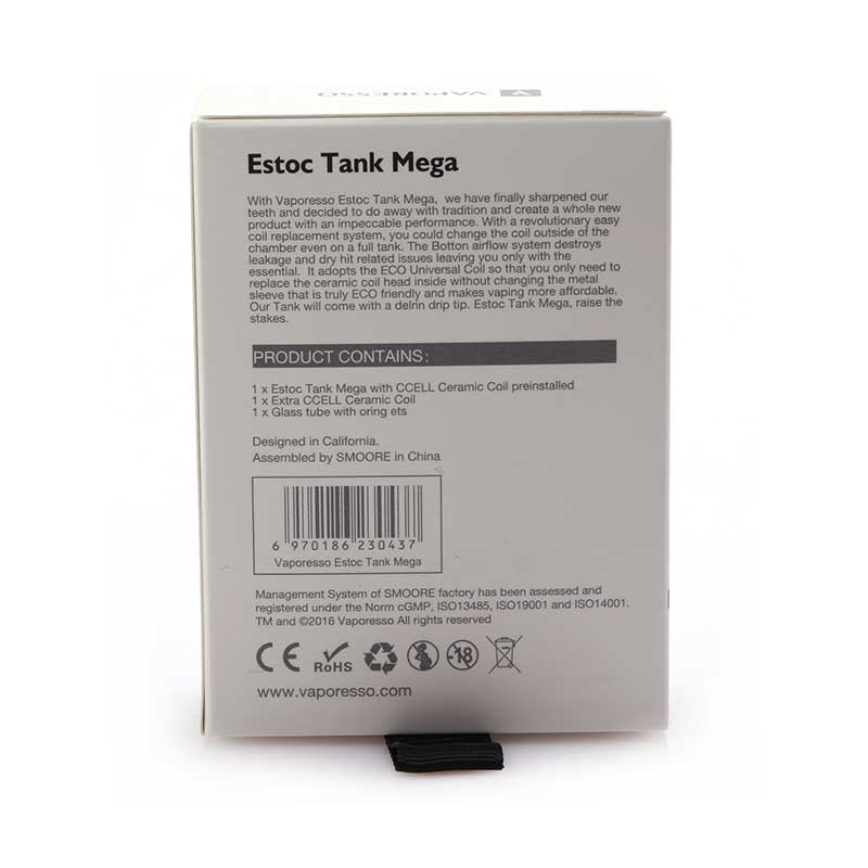 Vaporesso Estoc Tank Mega with EUC Coil - 4.0ml