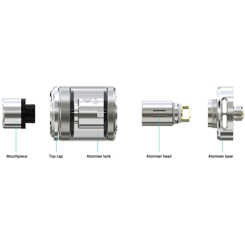 Wismec Elabo Atomizer - 4.6ml/4.9ml
