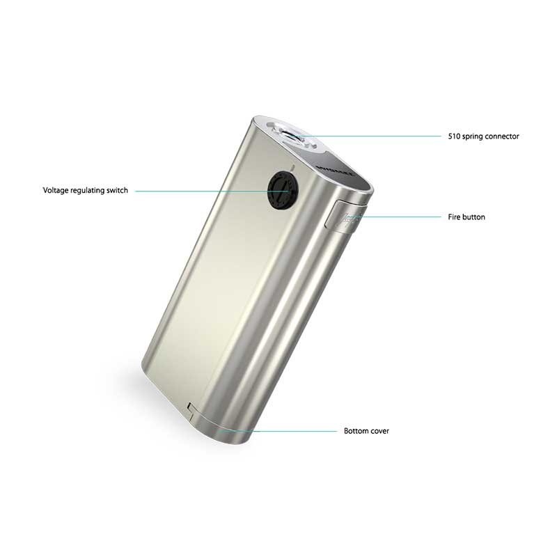 Wismec Noisy Cricket II-25 Mod Silver Designed By Jaybo